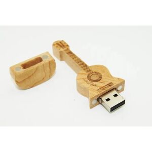 Fa gitár USB meghajtó 8GB, gravírozható pendrive - Pendrive