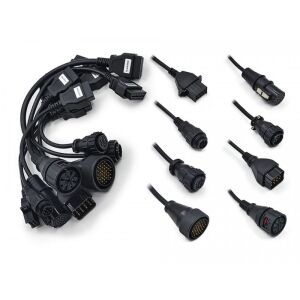 Set cabluri adaptoare OBD2 pentru camioane Knorr, Wabco, MAN, IVECO, SCANIA, BENZ, Renault, VOLVO - Accesorii pentru instrumente de diagnosticare a vehiculelor