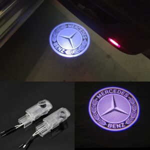 Set 2 proiectoare logo LED uși auto Mercedes Benz - Lumini auto