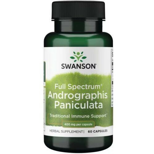 Swanson Andrographis Paniculata 400mg капсули за подкрепа на имунитета