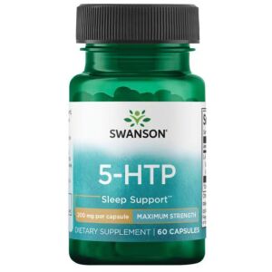 Swanson 5-HTP 200mg капсули за подпомагане на съня - Хранителна добавка
