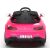 Rear view of Pink Mercedes-Benz CLS350 Electric Ride-On Car