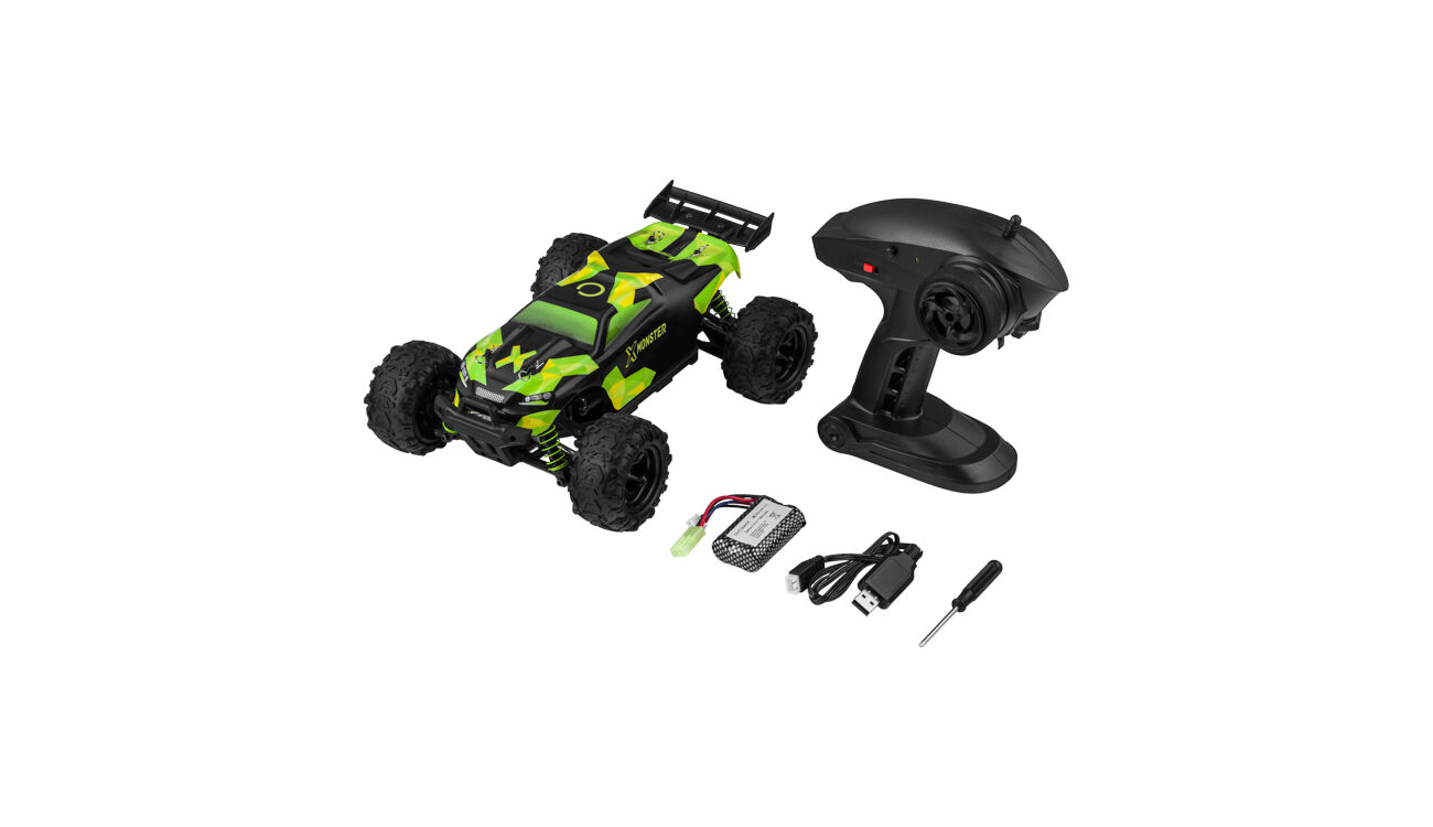 Overmax X Monster 3.0 Akkumulátoros Versenyautó 1:18 45 km/h