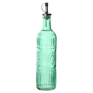 MODERN KITCHEN Üveg olajpalack 510ml, 7x28cm, zöld