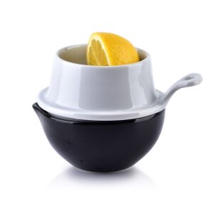 MODERN LIFE Multifunkciós szűrőedény 10x9.5cm - Porcelán