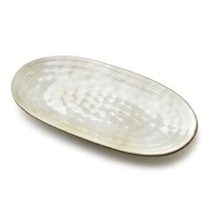 BASIC NATURE Ovalis tál 31,5x18cm kerámia 136472617 - Kínáló tál