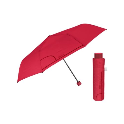 Elegáns összecsukható esernyő Perletti Time "Colorino", piros, 26353