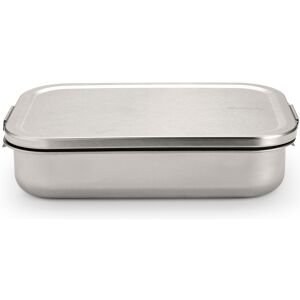 Brabantia Make &amp; Take Lunch Box nagy méretű ételhordozó doboz, 2000 ml, elválasztóval, szivárgás- és légmentes záródás, bepattintós (clip-on) zárómechanizmus, r.m. acél, selyem matt - 203800