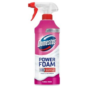 WC és fürdőszoba tisztító hab 435 ml Domestos Power Foam Floral Fresh 136480855 - Szaniter tisztítószer, WC illatosító és Vízkőoldó