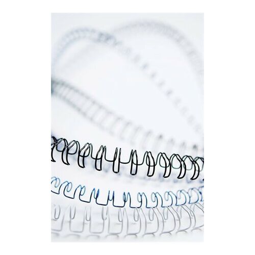 Spirál, fém, 3:1, 10 mm, 51-80 lap, FELLOWES, fehér 136481228