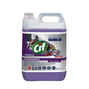 Kombinált kézi általános tisztító- fertőtlenítőszer 5 liter 2in1 Cif Pro Formula Safeguard Concentrate 136481748 - Diversey