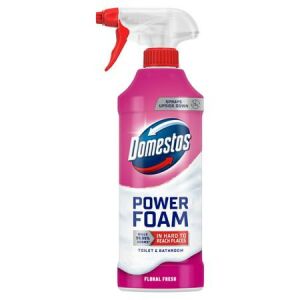 WC- és fürdőszoba tisztító hab, 435 ml, DOMESTOS "Power Foam", Floral Fresh 136481873 - Szaniter tisztítószer, WC illatosító és Vízkőoldó