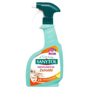 Fertőtlenítő hatású konyhai tisztítószer szórófejes 500 ml Sanytol 136482573 - Konyha tisztítószer