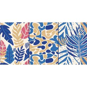 Diamond Dotz: Dotz Box, Sada na skladanie obrazu s kamienkami v tvare diamantov, Lístky, 20 x 40 cm 143010279 - Diamond Dotz Diamantové puzzle