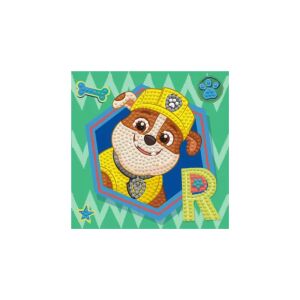 Diamond Dotz Dotzies: Paw Patrol, Rubble Diamantmalerei-Set - 18 x 18 cm 142646640 - Diamond Dotz Diamanten-Puzzles