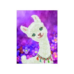 Diamond Dotz: Лама Лулу - 32 x 42 см 142646458 - Пъзел с диамантено око