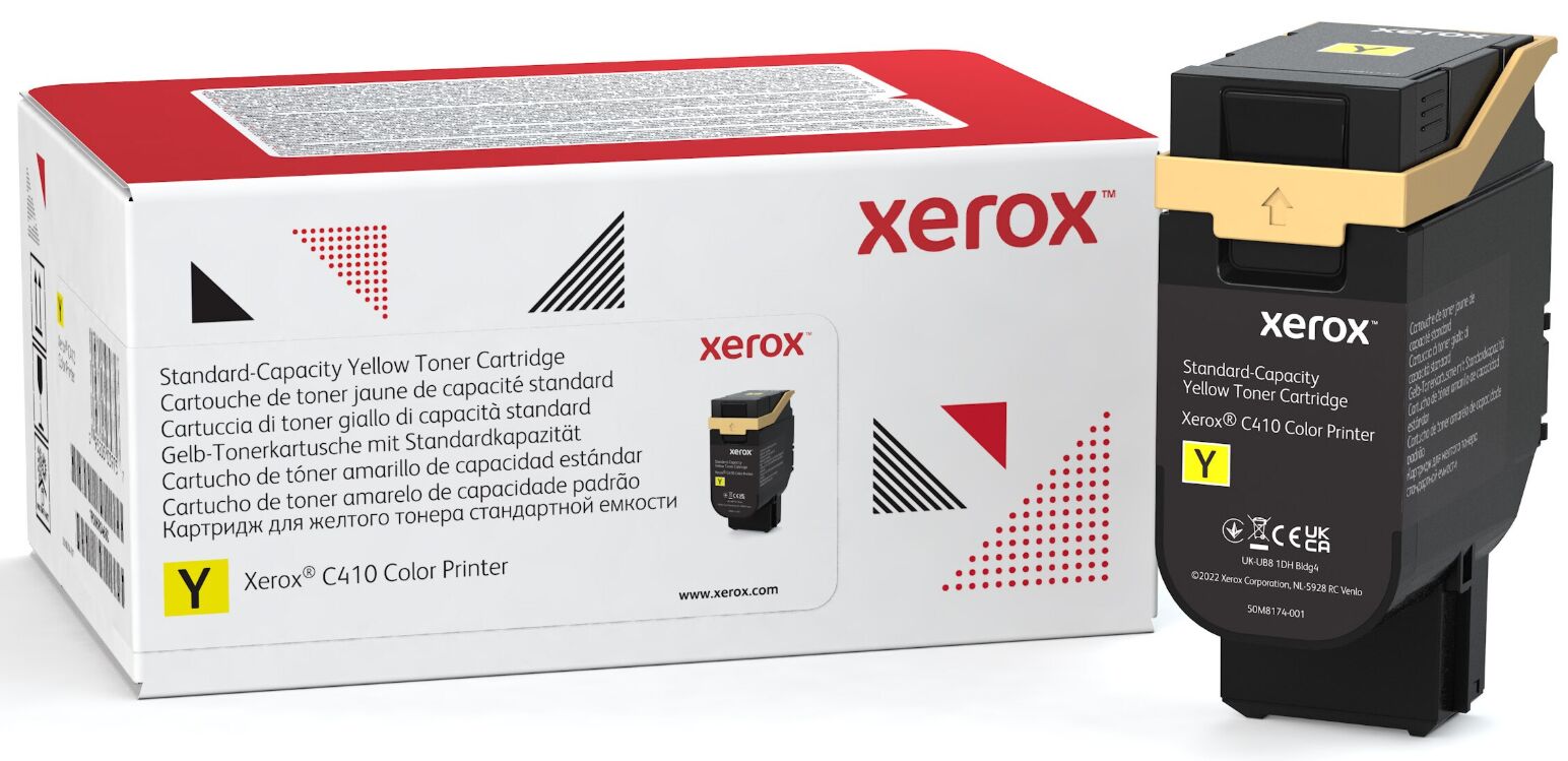 Xerox C415 toner Yellow 2000 oldalra
