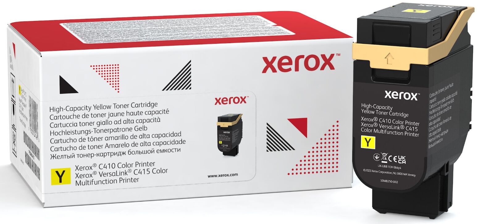 Xerox C415 toner Yellow 7000 oldalra