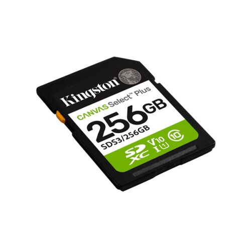 Kingston Canvas Select Plus 256GB SDXC Memóriakártya