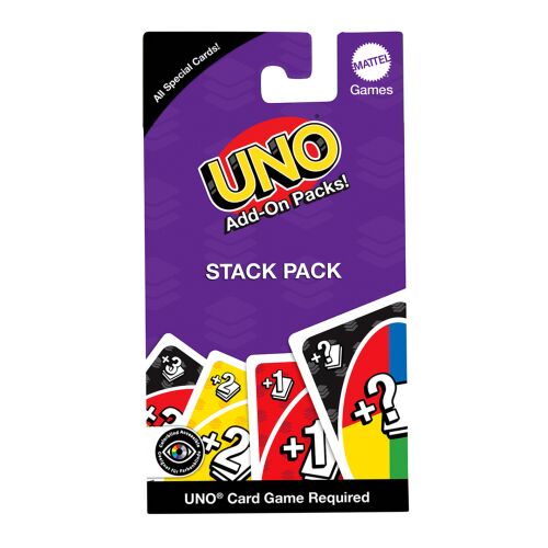 UNO Stack Pack Допълнителна игра на карти - Специални карти