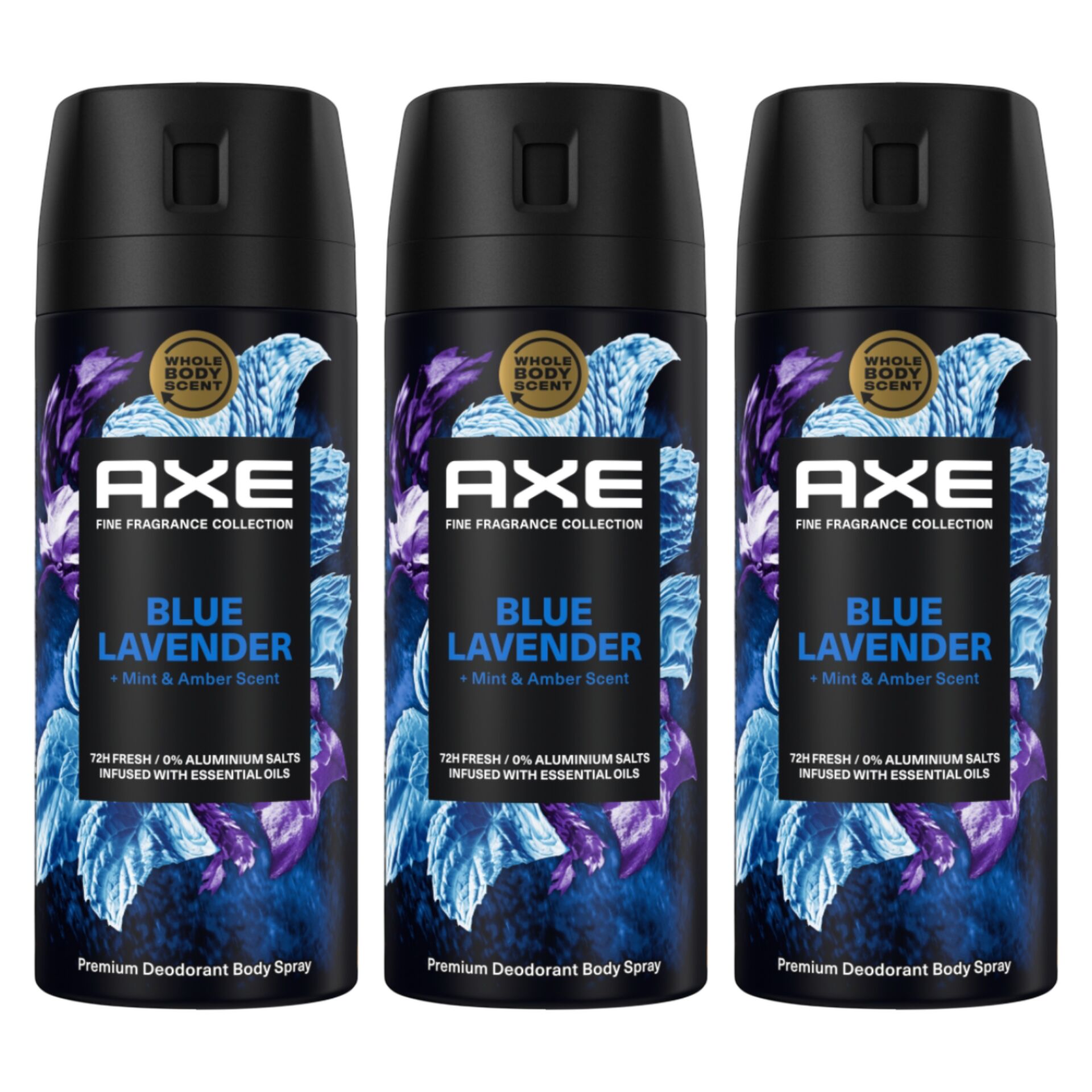 E-shop Axe Fine Fragrance Collection Blue Lavender aerosól 3x150ml