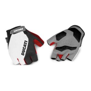 Rękawice Ducati Urban, żelowe, elastyczne, czarne 136510617 - Cyklistické rukavice
