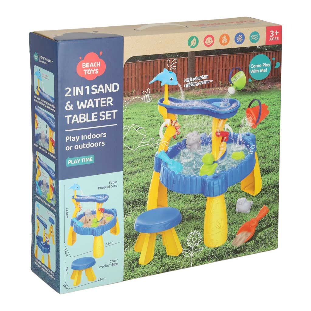 Vízasztal homok és vízpálya két szintes kiegészítők