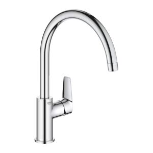 Смесител за кухненска мивка Grohe Start Edge, едноръкохватков, хром - Смесител