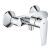 Grohe Start Edge Chrome Shower Mixer - Angled View