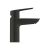 Grohe Start Matte Black Single Lever Basin Mixer Tap, side view