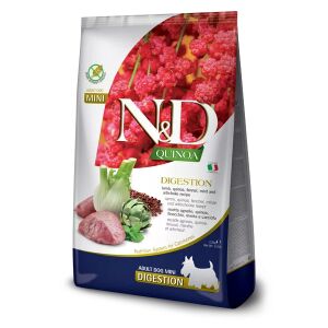 N&D Quinoa Dog Digestion Bárány&édeskömény Adult Mini 2,5kg 136529998 - N&D