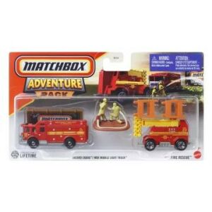 Matchbox: Hitch and Haul - Fire Rescue játékszett 136530163 - Mattel