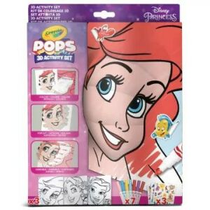 Crayola POPs: 3D bojanke - Disney princeze 136530164 - Knjiga