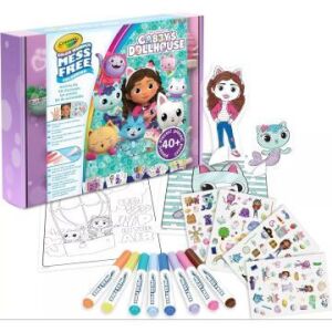 Crayola Color Wonder: Zestaw do kolorowania Gabby's Dollhouse bez plam 136530263 - Notatnik zawodowy, książeczka do kolorowania