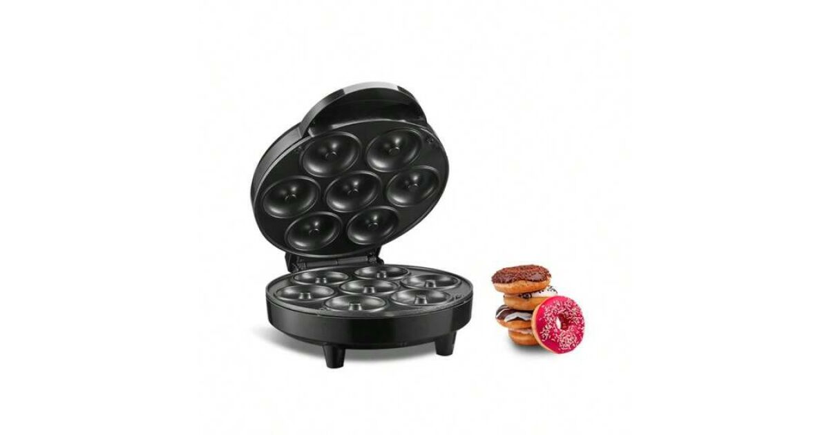 750W Mini Fánksütő Gép - Olaj Nélküli, Tapadásmentes 136530619