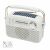 SAL RPR9 solarbetriebenes Radio mit Multimedia-Player, FM-AM-SW-Radio, Bluetooth, USB- und microSD-Anschluss, eingebauter Batterie 136582095