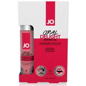 System JO Delight Oral - lubrifiant comestibil răcoritor - căpșună (30ml) 42549417 Lubrifiante intime