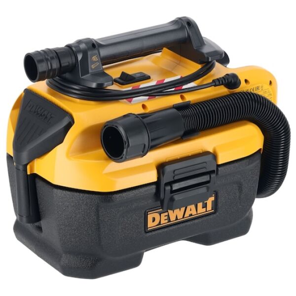 DEWALT Porszívó, 18V, XR, Li-Ion, vezetékes/akkus, sz./n.
