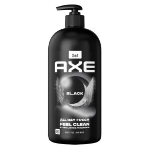 Axe Black 3-in-1 Duschgel für Körper, Gesicht und Haar 900ml - Badezimmer