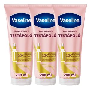 Vaseline Dewy Radiance Losion za tijelo 3x200ml - Losion za tijelo