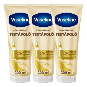 Vaseline Flawless Glow Serum Losion za tijelo 3x200ml - Losion za tijelo
