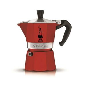 Bialetti 4942 Moka Express piros 3 személyes kotyogós kávéfőző 136584118 - Bialetti