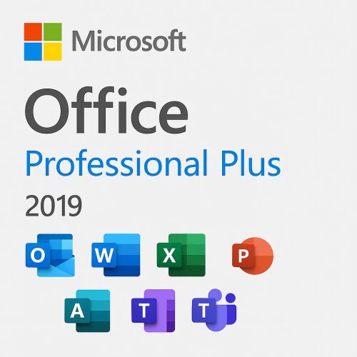 Paket Microsoft Office 2019 Professional Plus uključuje Word, Excel, PowerPoint, Outlook, Access, Publisher i Teams
