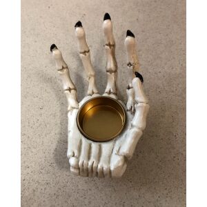 Csontváz kéz mécsestartó - Mécsestartó