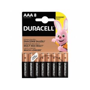 Duracell R3 Basic, AAAK8 alkáli elemek 8 db 136587858 - Duracell