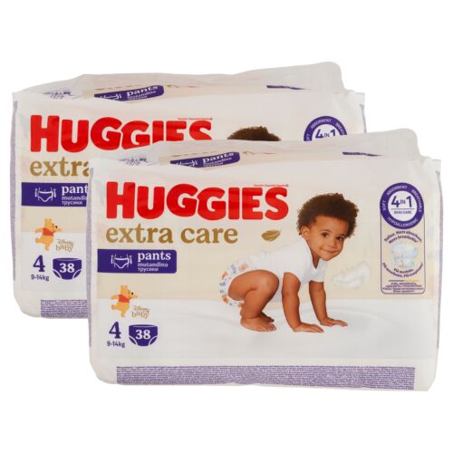 Huggies Extra Care Pants Maxi Size 4 (9-14kg) 76 Count Pack
