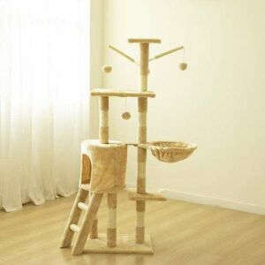 Pepita 5 storey Cat Fun Centre and Scratching Post #beige