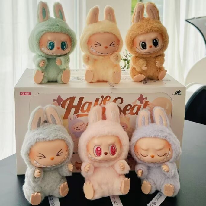 POP MART LABUBU second generation roller box (6-piece, non-repeating complete set)