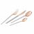 Berlinger Haus Taupe Cutlery Set - Stainless Steel with Rose Gold PVD Coating