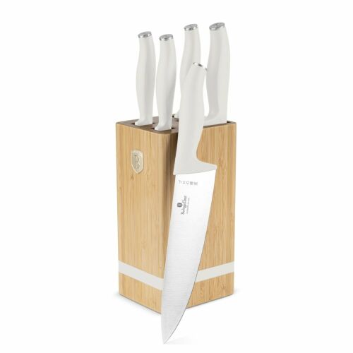 Set cutite 6 piese cu suport bambus Sahara Berlinger Haus BH 2973 136606395